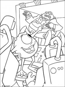 Monsters, Inc. coloring page 22 - Free printable