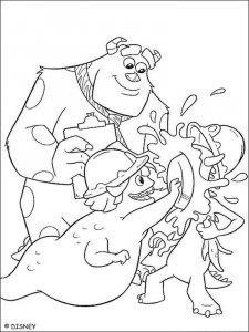 Monsters, Inc. coloring page 24 - Free printable