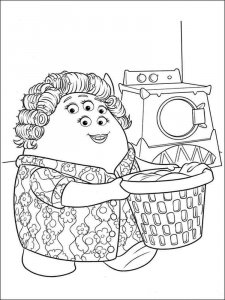 Monsters, Inc. coloring page 27 - Free printable