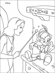 Pinocchio coloring page 12 - Free printable