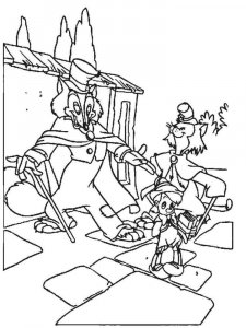 Pinocchio coloring page 13 - Free printable