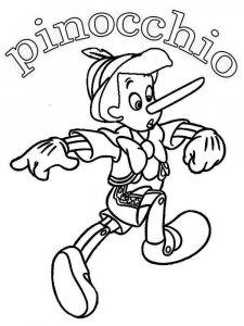 Pinocchio coloring page 14 - Free printable