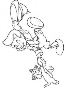 Pinocchio coloring page 16 - Free printable