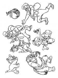 Pinocchio coloring page 17 - Free printable