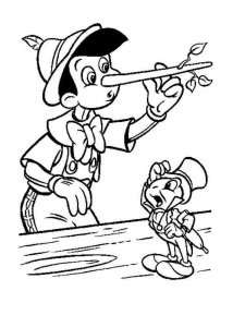 Pinocchio coloring page 18 - Free printable