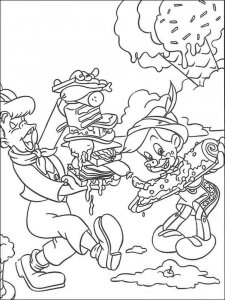Pinocchio coloring page 19 - Free printable