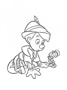 Pinocchio coloring page 28 - Free printable