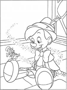 Pinocchio coloring page 30 - Free printable