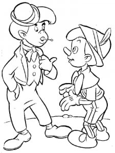 Pinocchio coloring page 5 - Free printable