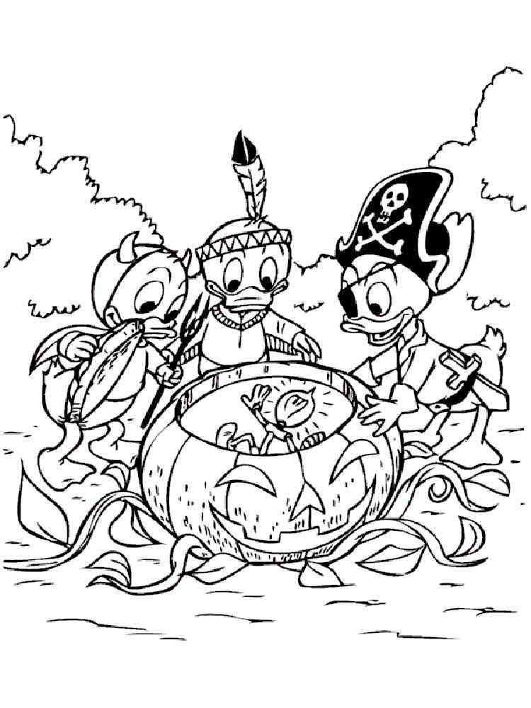 scrooge mcduck coloring pages 1