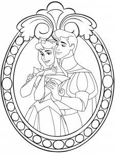 Sleeping Beauty coloring page 15 - Free printable