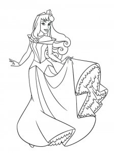 Sleeping Beauty coloring page 22 - Free printable