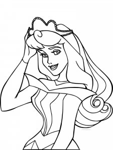 Sleeping Beauty coloring page 24 - Free printable