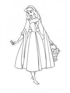 Sleeping Beauty coloring page 27 - Free printable