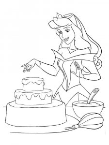 Sleeping Beauty coloring page 29 - Free printable