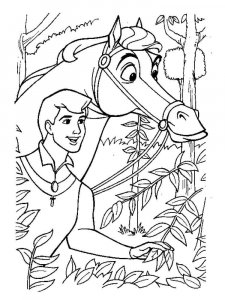 Sleeping Beauty coloring page 30 - Free printable