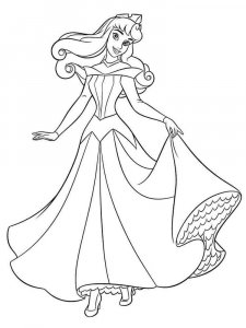 Sleeping Beauty coloring page 44 - Free printable