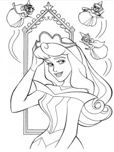 Sleeping Beauty coloring page 50 - Free printable