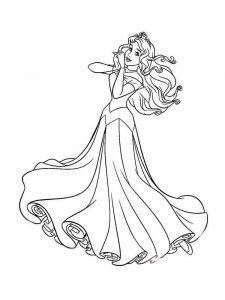 Sleeping Beauty coloring page 56 - Free printable