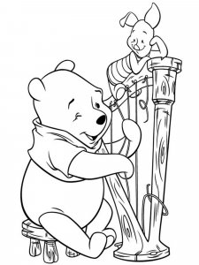 Winnie The Pooh coloring page 75 - Free printable