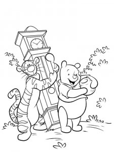 Winnie The Pooh coloring page 86 - Free printable