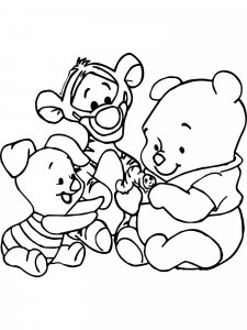 Winnie The Pooh coloring page 88 - Free printable