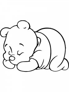 Winnie The Pooh coloring page 89 - Free printable