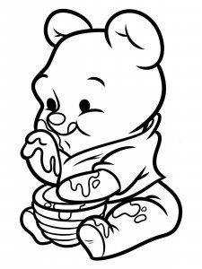 Winnie The Pooh coloring page 93 - Free printable