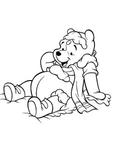 Winnie The Pooh coloring page 76 - Free printable