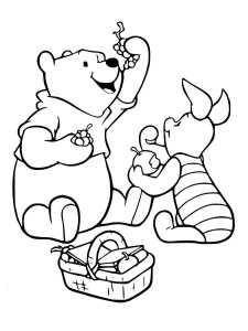 Winnie The Pooh coloring page 95 - Free printable