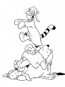 Winnie The Pooh coloring page 98 - Free printable