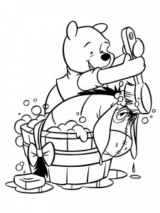 Winnie The Pooh coloring page 102 - Free printable
