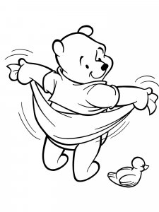 Winnie The Pooh coloring page 104 - Free printable