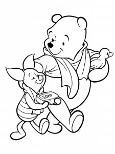 Winnie The Pooh coloring page 105 - Free printable