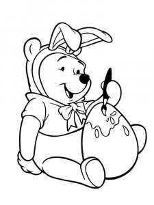 Winnie The Pooh coloring page 106 - Free printable