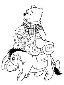 Winnie The Pooh coloring page 109 - Free printable