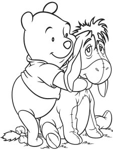 Winnie The Pooh coloring page 110 - Free printable