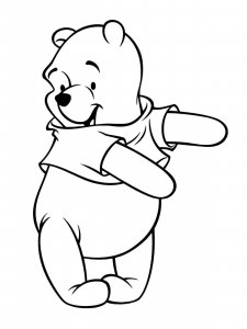 Winnie The Pooh coloring page 113 - Free printable