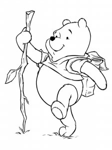 Winnie The Pooh coloring page 114 - Free printable