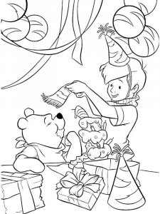 Winnie The Pooh coloring page 115 - Free printable