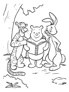 Winnie The Pooh coloring page 117 - Free printable