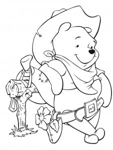 Winnie The Pooh coloring page 118 - Free printable