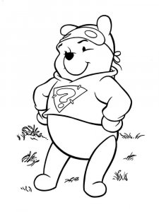 Winnie The Pooh coloring page 121 - Free printable