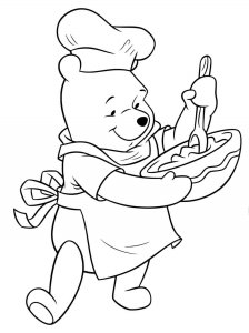 Winnie The Pooh coloring page 123 - Free printable