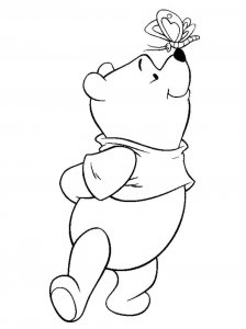 Winnie The Pooh coloring page 80 - Free printable