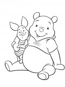 Winnie The Pooh coloring page 81 - Free printable