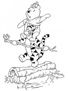 Winnie The Pooh coloring page 11 - Free printable