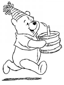 Winnie The Pooh coloring page 13 - Free printable
