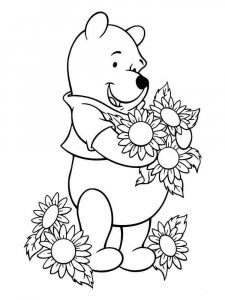 Winnie The Pooh coloring page 16 - Free printable