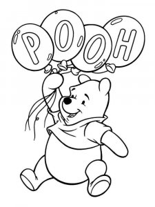 Winnie The Pooh coloring page 19 - Free printable